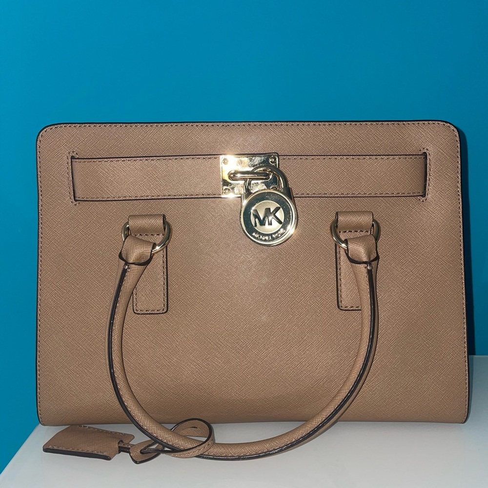 Michael Kors Brown Leather Satchel